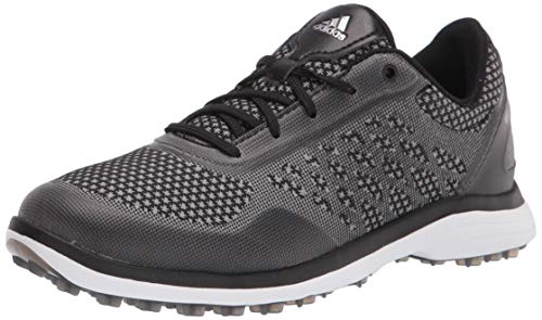 adidas Women's FX4061 Golf Shoe, core Black/Glory Grey/FTWR White, 9.5