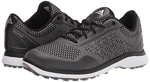 adidas Women's FX4061 Golf Shoe, core Black/Glory Grey/FTWR White, 9.5