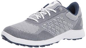 adidas women's fw7483 golf shoe, ftwr white/tech indigo/savannah, 6