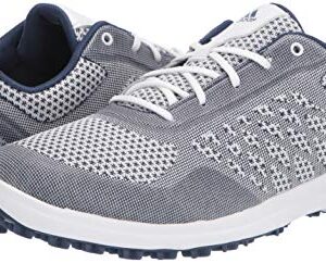 adidas Women's FW7483 Golf Shoe, FTWR White/Tech Indigo/Savannah, 6