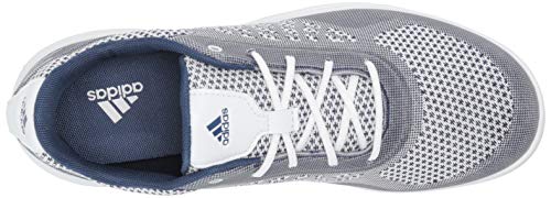 adidas Women's FW7483 Golf Shoe, FTWR White/Tech Indigo/Savannah, 6