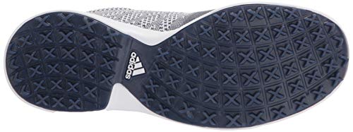 adidas Women's FW7483 Golf Shoe, FTWR White/Tech Indigo/Savannah, 6