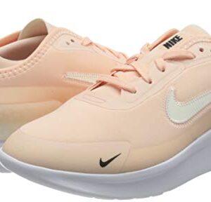 Nike Women's Running Shoe, Washed Coral Pale Ivory Black White, 8.5