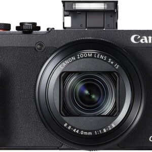 Canon PowerShot G5 X Mark II Digital Camera w/ 1 Inch Sensor, Wi-Fi & NFC Enabled, Black (International Model)