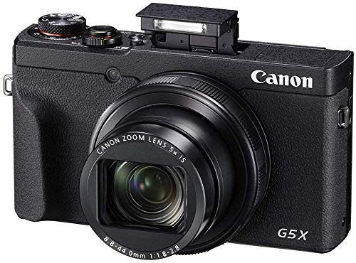 Canon PowerShot G5 X Mark II Digital Camera w/ 1 Inch Sensor, Wi-Fi & NFC Enabled, Black (International Model)