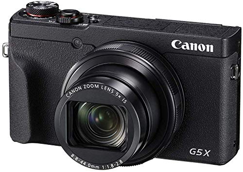 Canon PowerShot G5 X Mark II Digital Camera w/ 1 Inch Sensor, Wi-Fi & NFC Enabled, Black (International Model)