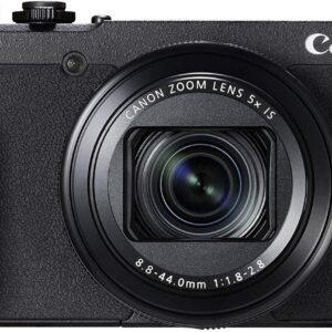 Canon PowerShot G5 X Mark II Digital Camera w/ 1 Inch Sensor, Wi-Fi & NFC Enabled, Black (International Model)