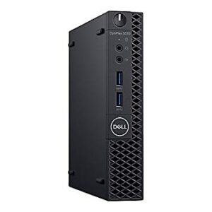 Dell OptiPlex 3070 Desktop Computer - Intel Core i5-9500T - 8GB RAM - 256GB SSD - Micro PC (Renewed)