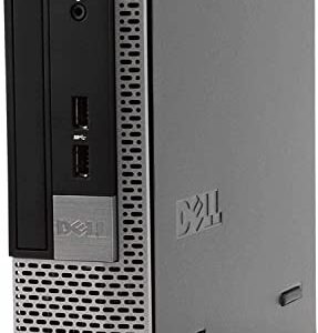 Dell Optiplex 9020 Ultra Small Form Desktop Computer PC (Intel Core i7-4770S, 16GB Ram, 1000GB(1TB) Solid State SSD, WiFi, Bluetooth, HDMI Win 10 Pro (Renewed)