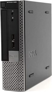 dell optiplex 9020 ultra small form desktop computer pc (intel core i7-4770s, 16gb ram, 1000gb(1tb) solid state ssd, wifi, bluetooth, hdmi win 10 pro (renewed)