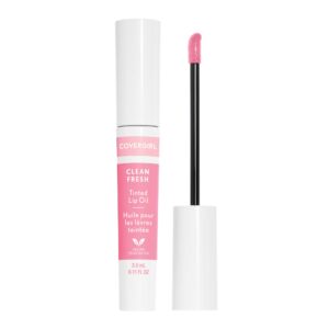 covergirl clean fresh tinted lip oil 110 quench