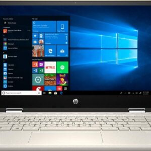 HP Pavilion x360 2-in-1 14" FHD WLED-Backlit Touchscreen Laptop, Intel Quad-Core i5-10210U, 8GB DDR4, 256GB SSD + 16GB Optane, Webcam, Backlit Keyboard, Fingerprint Reader, USB 3.1-C, Windows 10