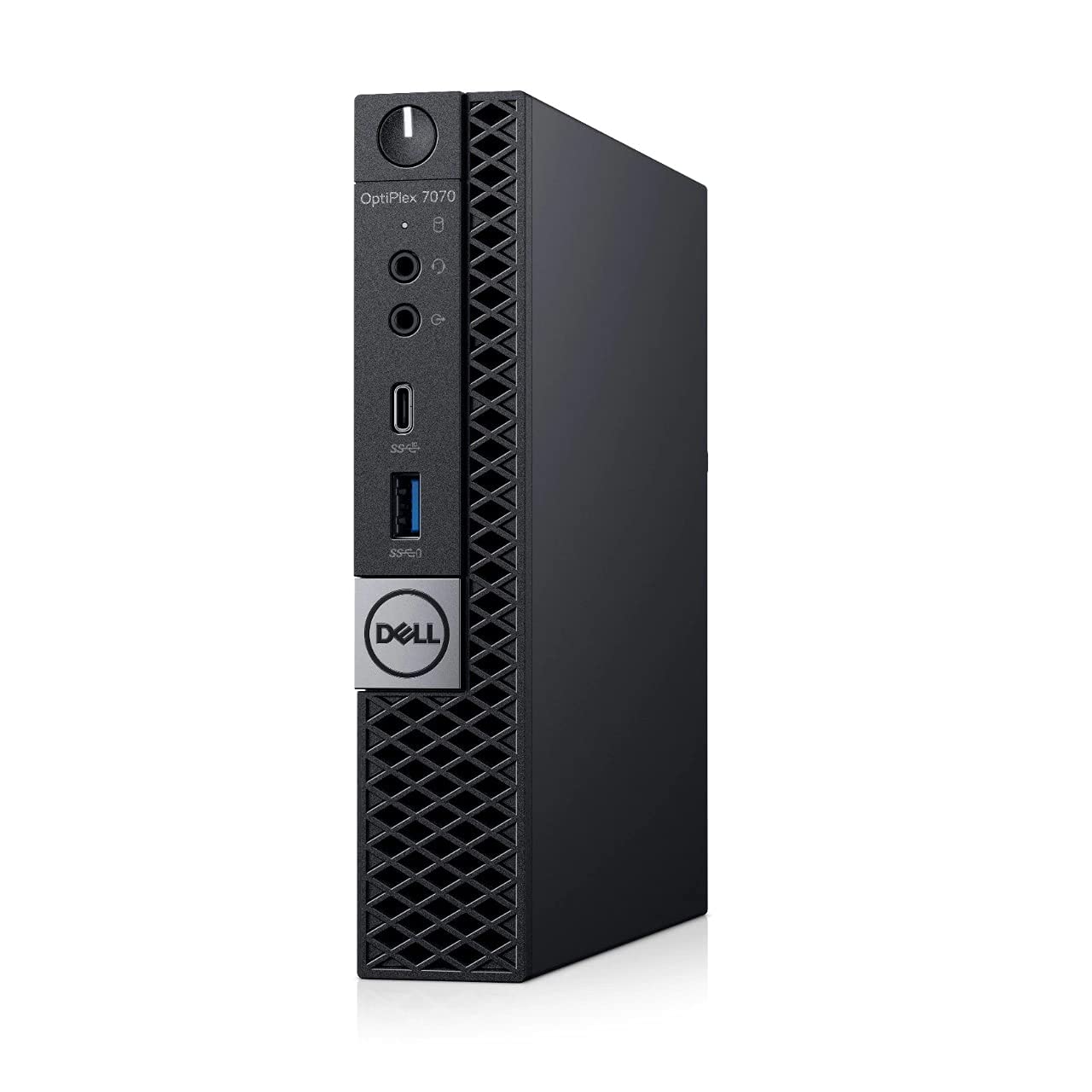 Dell OptiPlex 7070 Micro Desktop Intel Core i7 9th Gen i7-9700T Eight Core 256GB SSD 16GB Windows 10 Pro (Renewed)