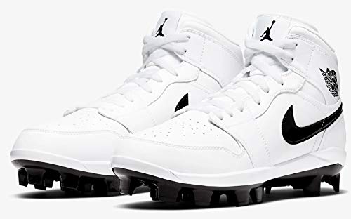 Jordan 1 Retro MCS Mens Av5354-100 Size 9 White/Black-Black