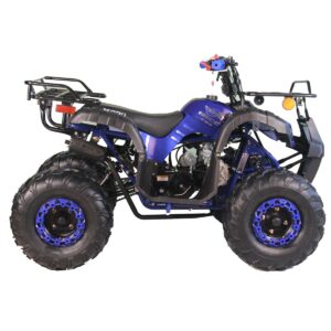 X-PRO ATV 4 Wheelers for Sale 125cc ATV Quad Four Wheelers Youth ATV 4 Wheelers with Remote Control(Blue)