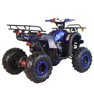 X-PRO ATV 4 Wheelers for Sale 125cc ATV Quad Four Wheelers Youth ATV 4 Wheelers with Remote Control(Blue)