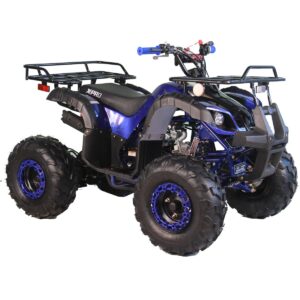 X-PRO ATV 4 Wheelers for Sale 125cc ATV Quad Four Wheelers Youth ATV 4 Wheelers with Remote Control(Blue)