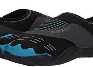 Body Glove womens Water Shoe, Black/Poolside Azure, 8 US