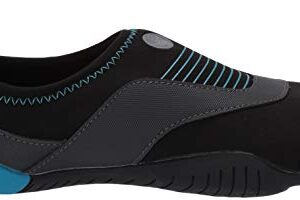 Body Glove womens Water Shoe, Black/Poolside Azure, 8 US