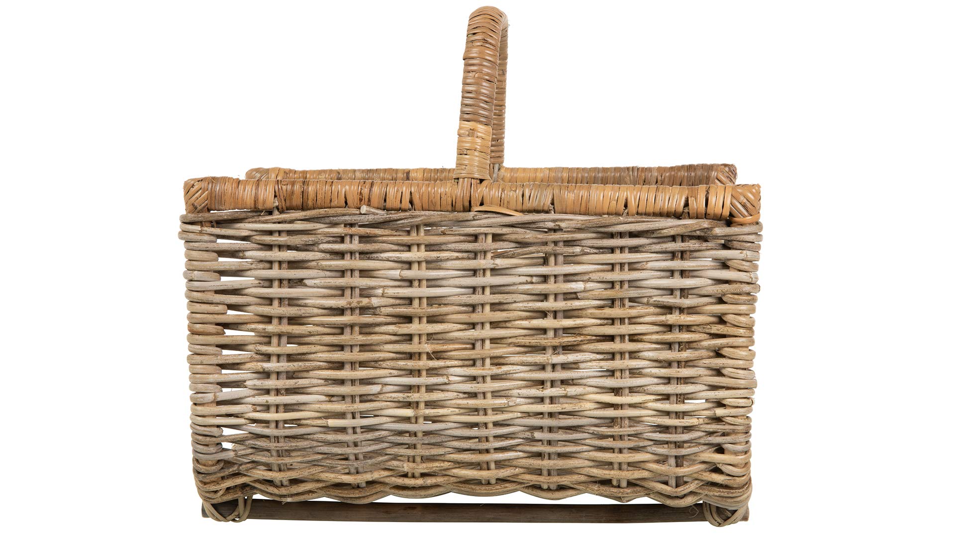 Kobo Fire Log Basket, Gray-Brown