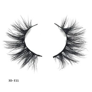 SWINGINGHAIR Lashes, 3D Eyelashes 19mm Natural False Eyelashes Siberian 3D Lashes Natural Look Eyelashes Hand-made Fluffy Volume Lashes 1 Pair