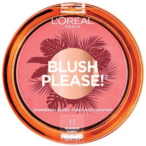 l'oreal paris summer belle blush please!, blushin' in riviera