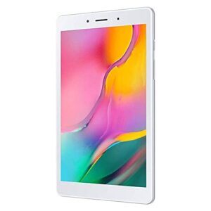 Samsung Galaxy Tab A 8.0" (2019, WiFi Only) 32GB, 5100mAh Battery, Dual Speaker, SM-T290, International Model (Silver) (Renewed)