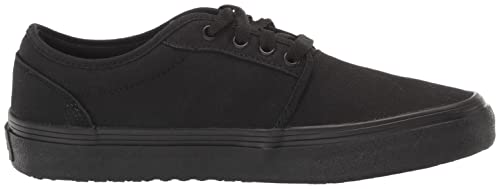 Shoes for Crews Merlin, Men's, Women's, Unisex Slip Resistant Canvas Work Shoes, Water Resistant, Black, Men's 9.5 / Women's 11