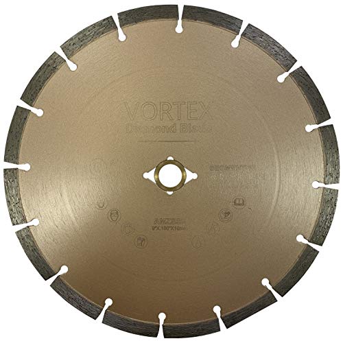 VTXMax VSS 9 inch Dry or Wet Cutting General Purpose Power Saw Segmented Diamond Blades for Concrete Stone Brick Masonry (9")