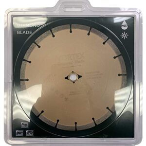 VTXMax VSS 9 inch Dry or Wet Cutting General Purpose Power Saw Segmented Diamond Blades for Concrete Stone Brick Masonry (9")