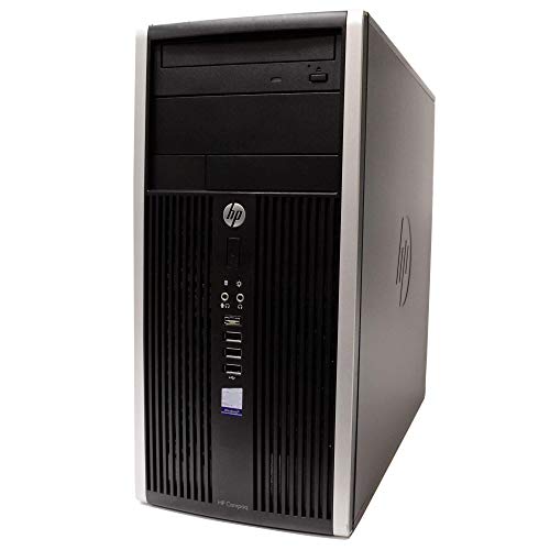 HP 6200 Desktop Computer Tower, Intel Quad Core i5 3.1GHz, 16GB RAM, 1TB HDD, Microsoft Windows 10 Professional, Microsoft Office 365 Personal, DVD, Keyboard, Mouse, WiFi, Refurbished PC (Renewed)