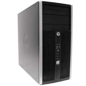 HP 6200 Desktop Computer Tower, Intel Quad Core i5 3.1GHz, 16GB RAM, 1TB HDD, Microsoft Windows 10 Professional, Microsoft Office 365 Personal, DVD, Keyboard, Mouse, WiFi, Refurbished PC (Renewed)