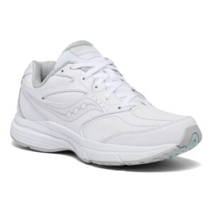 Saucony Women's Integrity WLK 3 Walking Shoes, White, 8