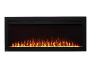 napoleon purview 50 inch wall mount electric fireplace - black, nefl50hi