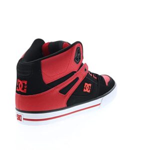 DC mens Pure High-top Wc Skateboard, Skate Shoe, Fiery Red/White/Black, 11 US