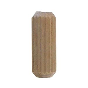 3/8" x 1" Wooden Dowel Pins - Wood Dowel Pins - White Birch Dowel Pins - Fluted Birch Wooden Dowel Pins - Fluted Wood Dowel Pins Fluted Wooden Dowel Pins Fluted Dowel Pins (100)