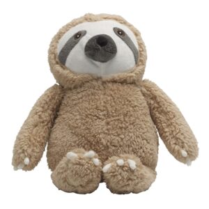 elements 5x5x8.27 inch brown sloth weighted fabric door stopper