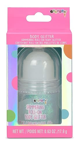 iscream Prettiest Rainbows Shimmering Roll On Body Glitter