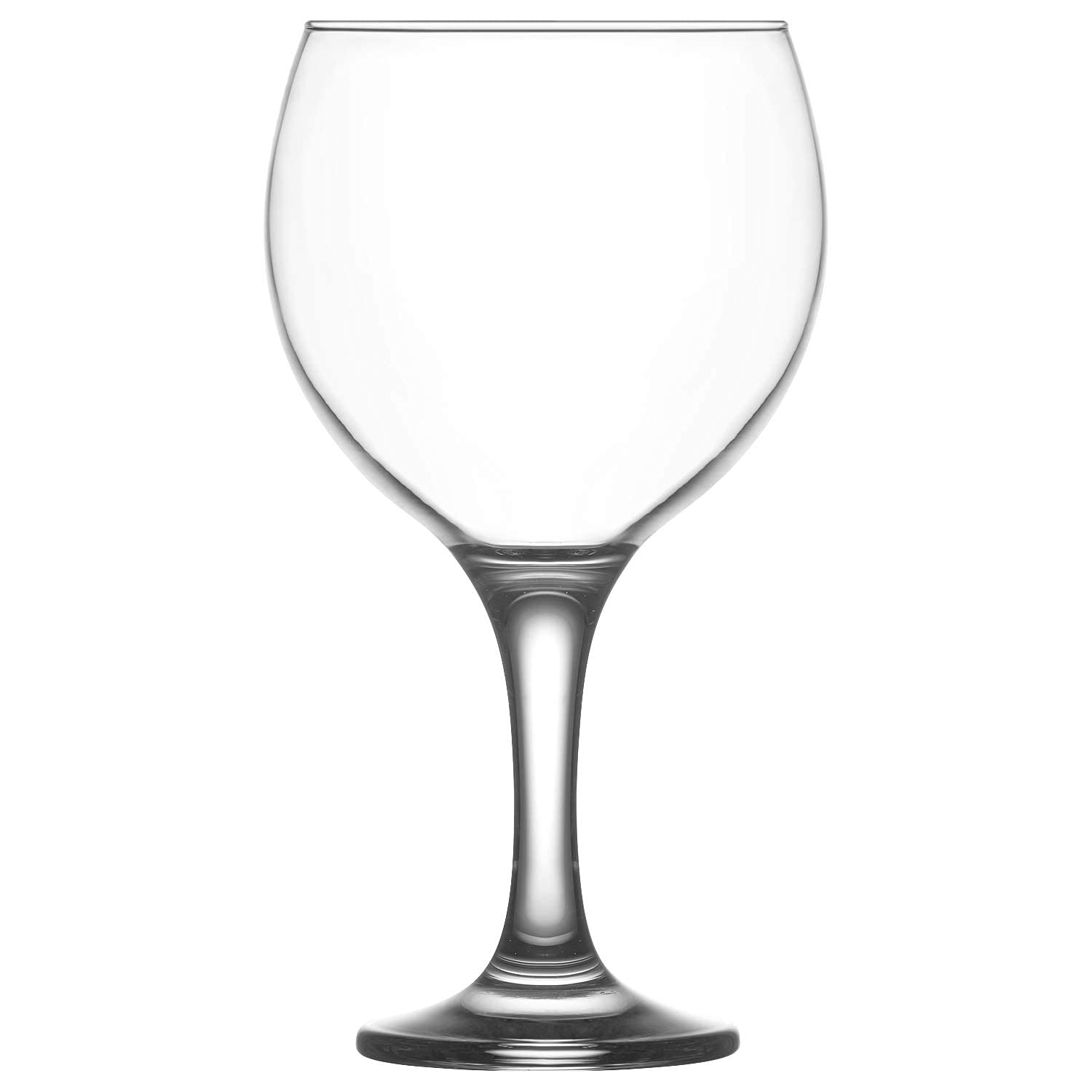 lav Gin and Tonic Glass Set 6-Piece, Clear Balloon Wine Glasses 21.75 Oz for Red Wine and Other Cocktails, Oversize Large Goblets for Spritz and Water