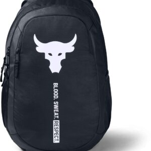 Under Armour Project Rock Brahma Backpack (BLACK/WHITE (001))