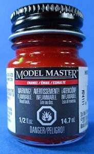 model_master testors enamel paint insignia red 1/2 oz bottle #1705