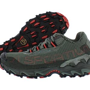 La Sportiva Womens Wildcat Trail Running Shoe, Clay/Hibiscus, 9/9