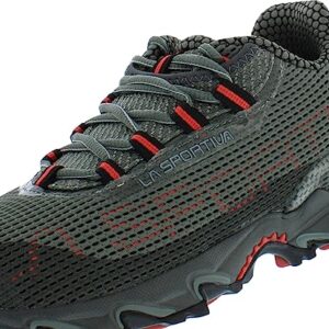 La Sportiva Womens Wildcat Trail Running Shoe, Clay/Hibiscus, 9/9