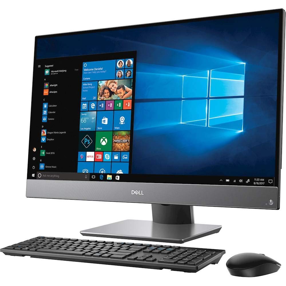 Dell OptiPlex 24 7400 All-in-One 2TB SSD 32GB RAM Extreme (Intel Core i9-12900K Processor Turbo Boost to 5.20GHz, 32 GB RAM, 2 TB SSD, 24-inch FullHD IPS, Win 10 Pro) PC Computer Desktop