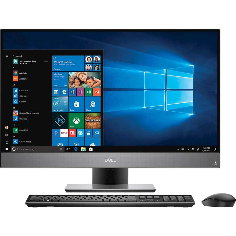 Dell OptiPlex 24 7400 All-in-One 2TB SSD 32GB RAM Extreme (Intel Core i9-12900K Processor Turbo Boost to 5.20GHz, 32 GB RAM, 2 TB SSD, 24-inch FullHD IPS, Win 10 Pro) PC Computer Desktop