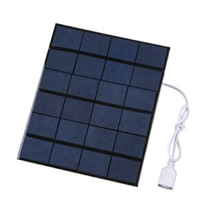 fielect 6v 3.5w mini solar panel usb solar panel charger polysilicon solar cells charger for bicycles,mobile phones,power bank,camping lights, 165x135mm