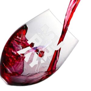 Hat Shark Football Sports Athletic Player - Laser Engraved Stemless Wine Glasses (Brady #12)