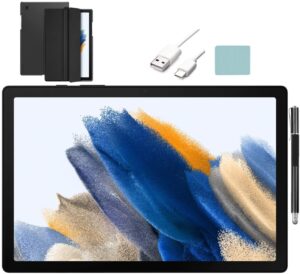 newest samsung galaxy tab a8 10.5-inch touchscreen wi-fi tablet bundle, octa-core processor, 3gb ram, 32gb memory, bluetooth, android 11 os, tigology accessories