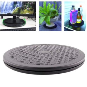 flybloom black 30cm clay plastic pottery turntable pottery wheel rotate turntable swivel pottery turntable rotary plate