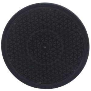 Flybloom Black 30cm Clay Plastic Pottery Turntable Pottery Wheel Rotate Turntable Swivel Pottery Turntable Rotary Plate